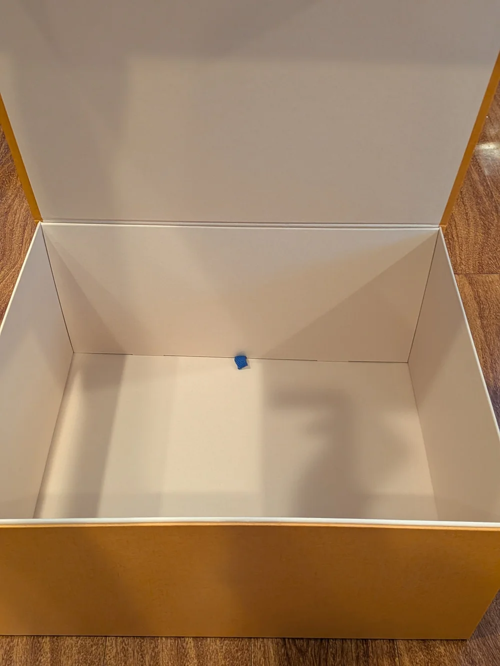 LOUIS VUITTON Orange Luxury Accessory Box & ribbon